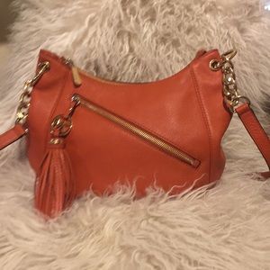 Michael Kors Orange Handbag - Soft Leather
